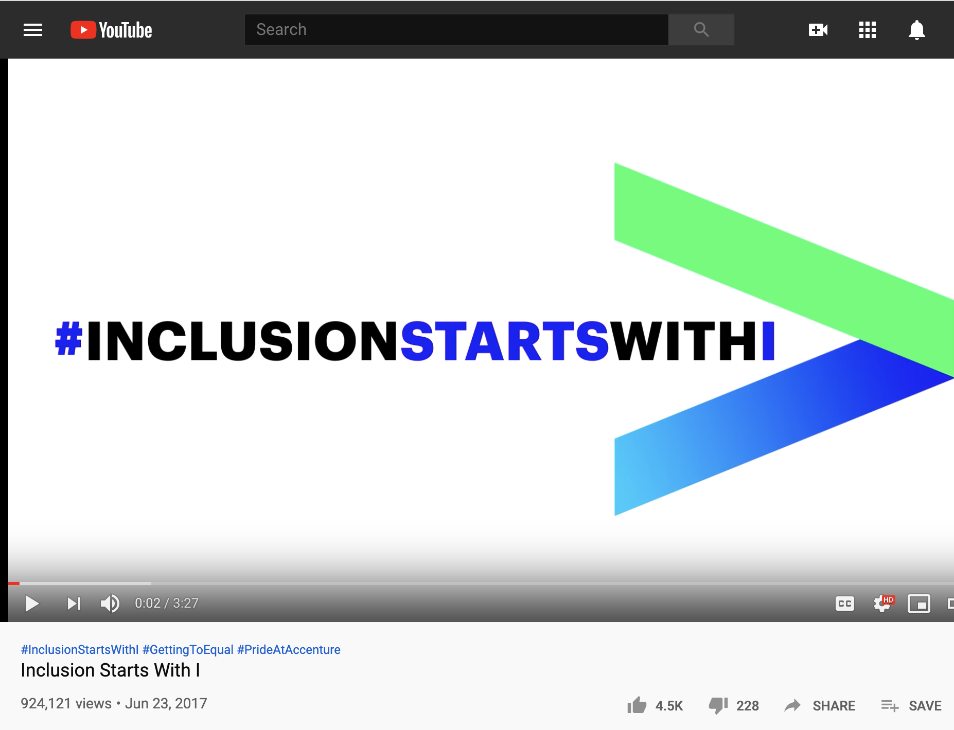 video on inclusion