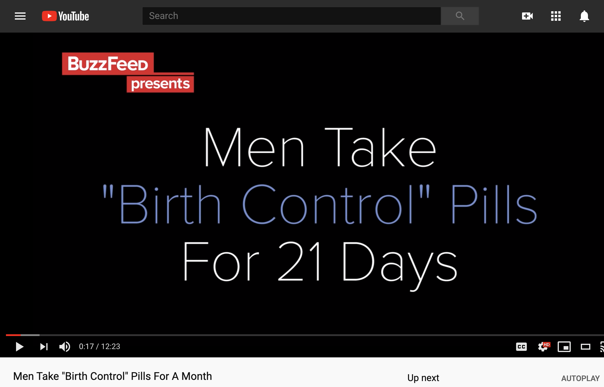 men take birth control video