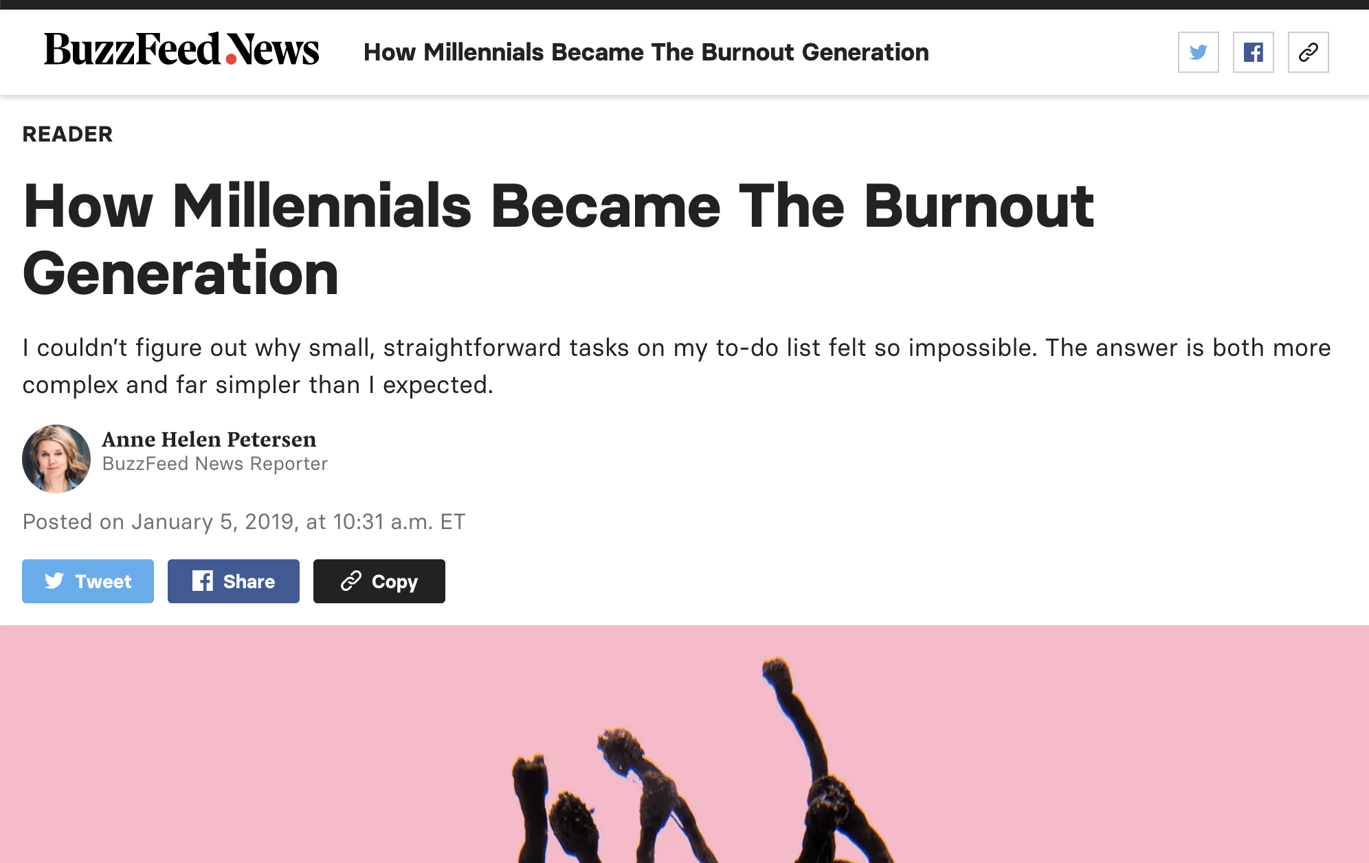 article on millenials